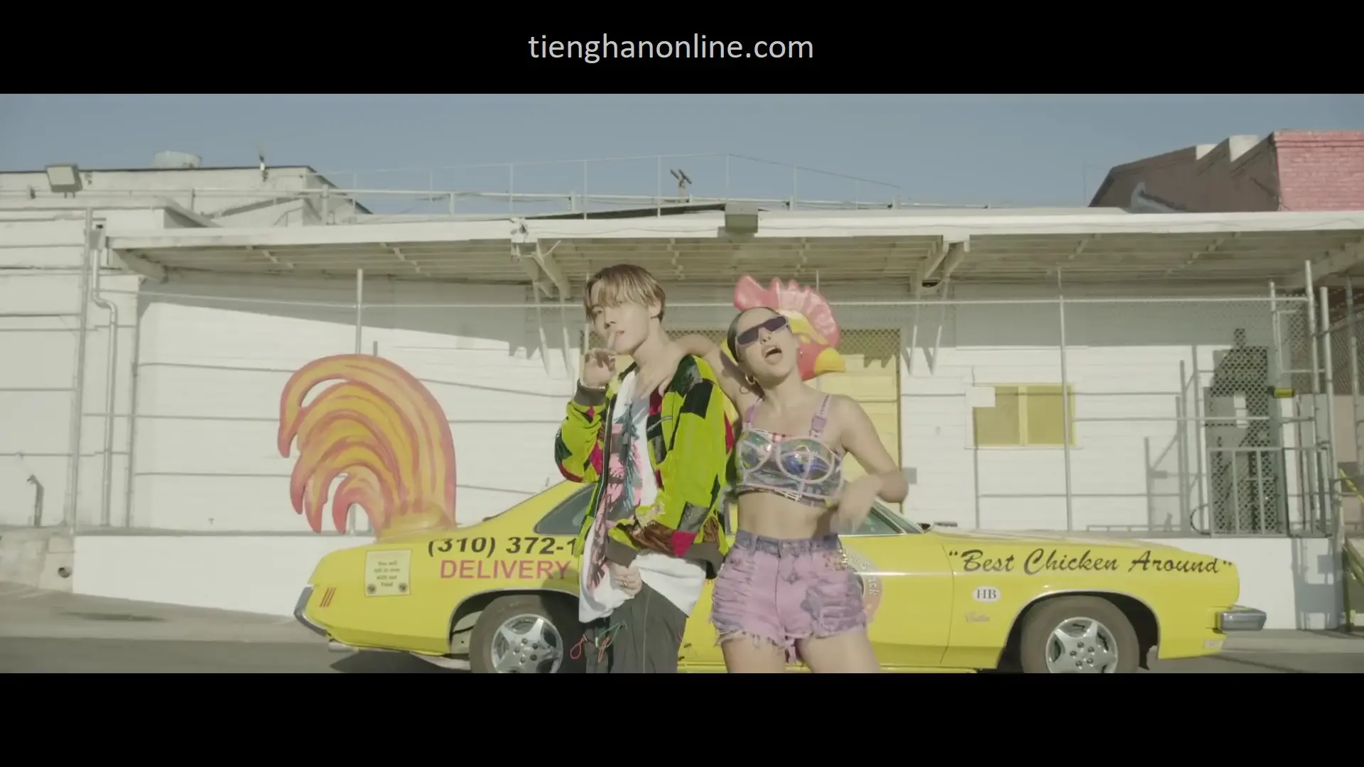 Lời bài hát Chicken Noodle Soup jhope Lyrics