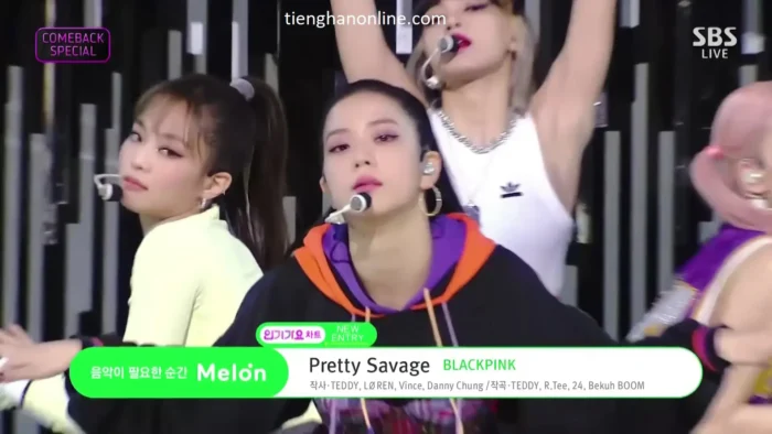 Lời bài hát Pretty Savage BLACKPINK Lyrics