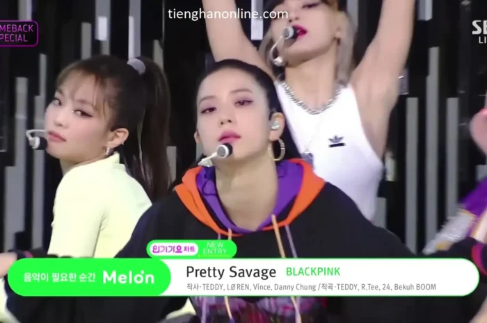 Lời bài hát Pretty Savage BLACKPINK Lyrics