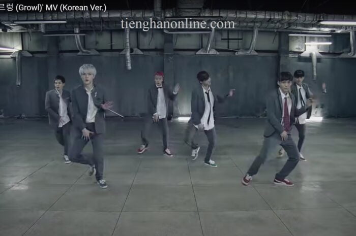 Lời bài hát Growl – EXO Lyrics