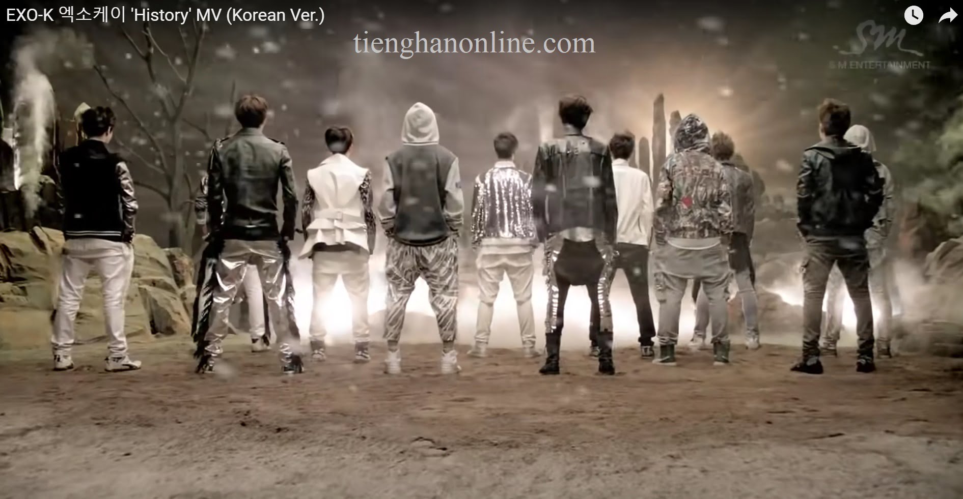 Lời bài hát History EXOK Lyrics