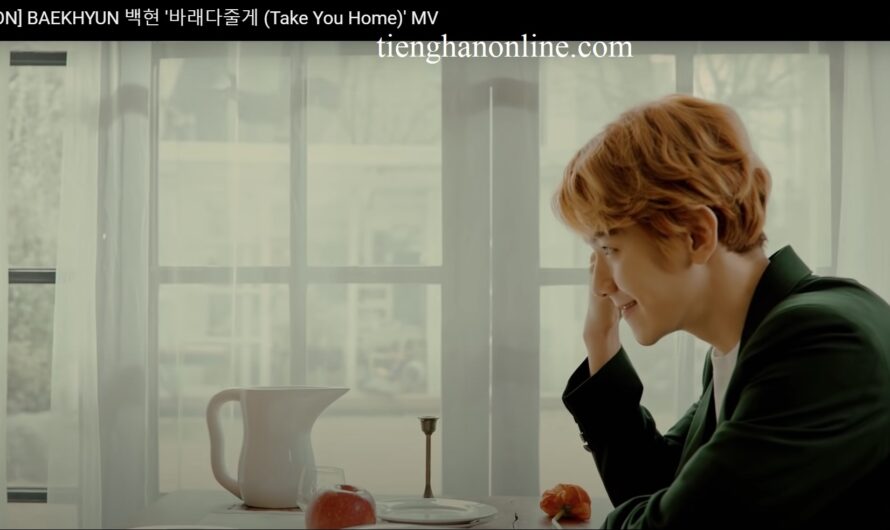 Lời bài hát “Take You Home” – Baekhyun – EXO – Lyrics