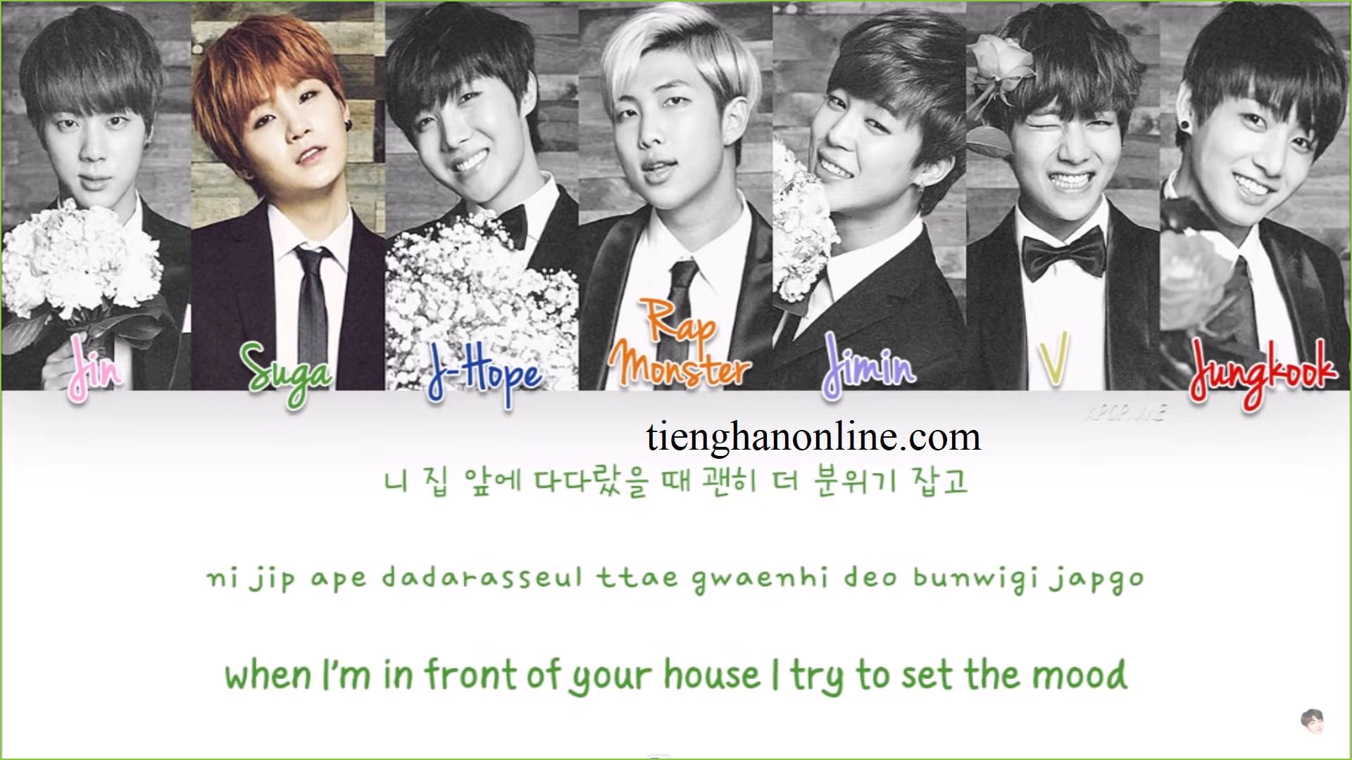 Lời bài hát Blanket Kick (EMBARRASSED) BTS Lyrics