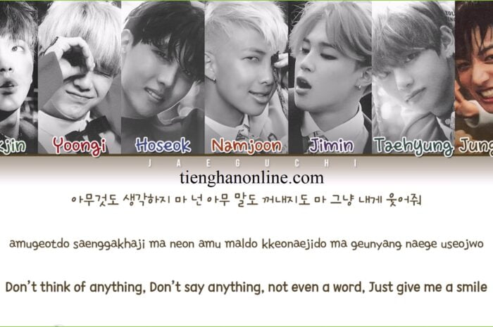 Lời bài hát Butterfly – BTS Lyrics