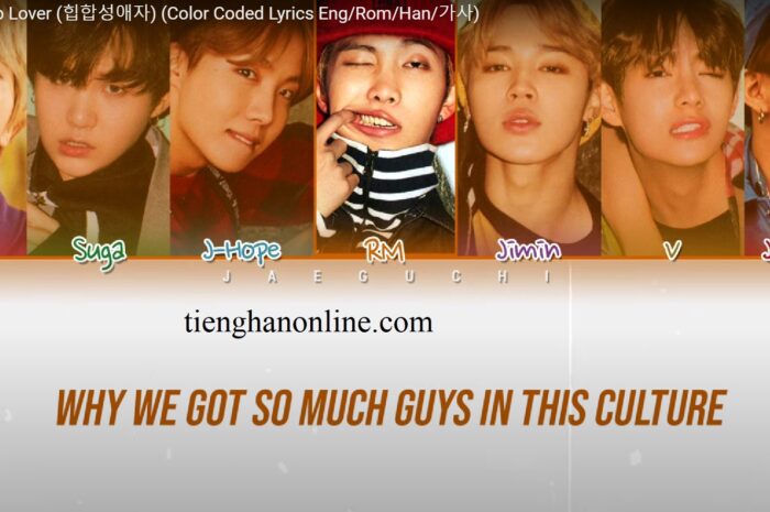 Lời bài hát Hip Hop Lover – BTS Lyrics