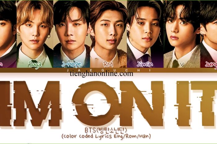 Lời bài hát I’m On it – BTS Lyrics