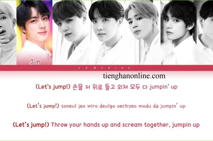 Lời bài hát JUMP – BTS Lyrics