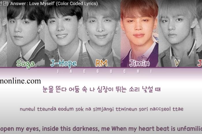 Lời bài hát Answer : Love Myself – BTS Lyrics
