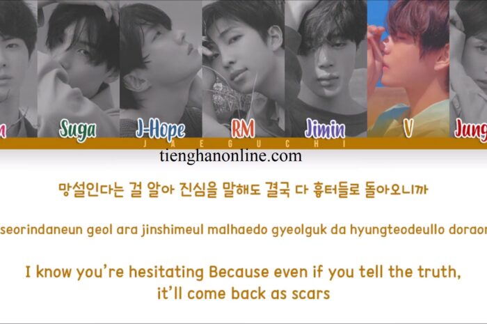 Lời bài hát MAGIC SHOP – BTS Lyrics