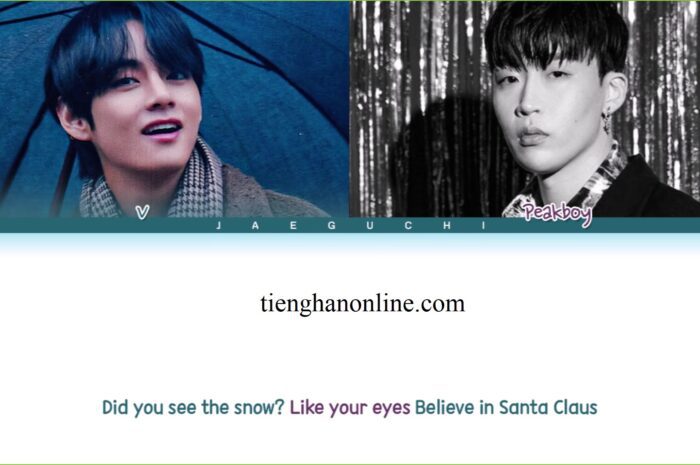 Lời bài hát Snow Flower V – BTS Lyrics