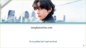 Loi bai hat Sweet Night V BTS