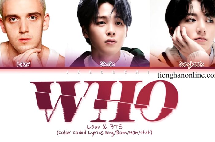 Lời bài hát Who – BTS Lyrics