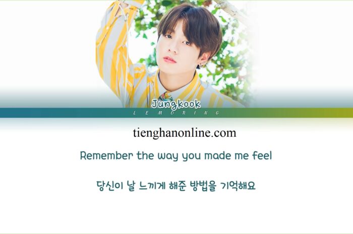 Lời bài hát Paper Hearts Jungkook – BTS Lyrics