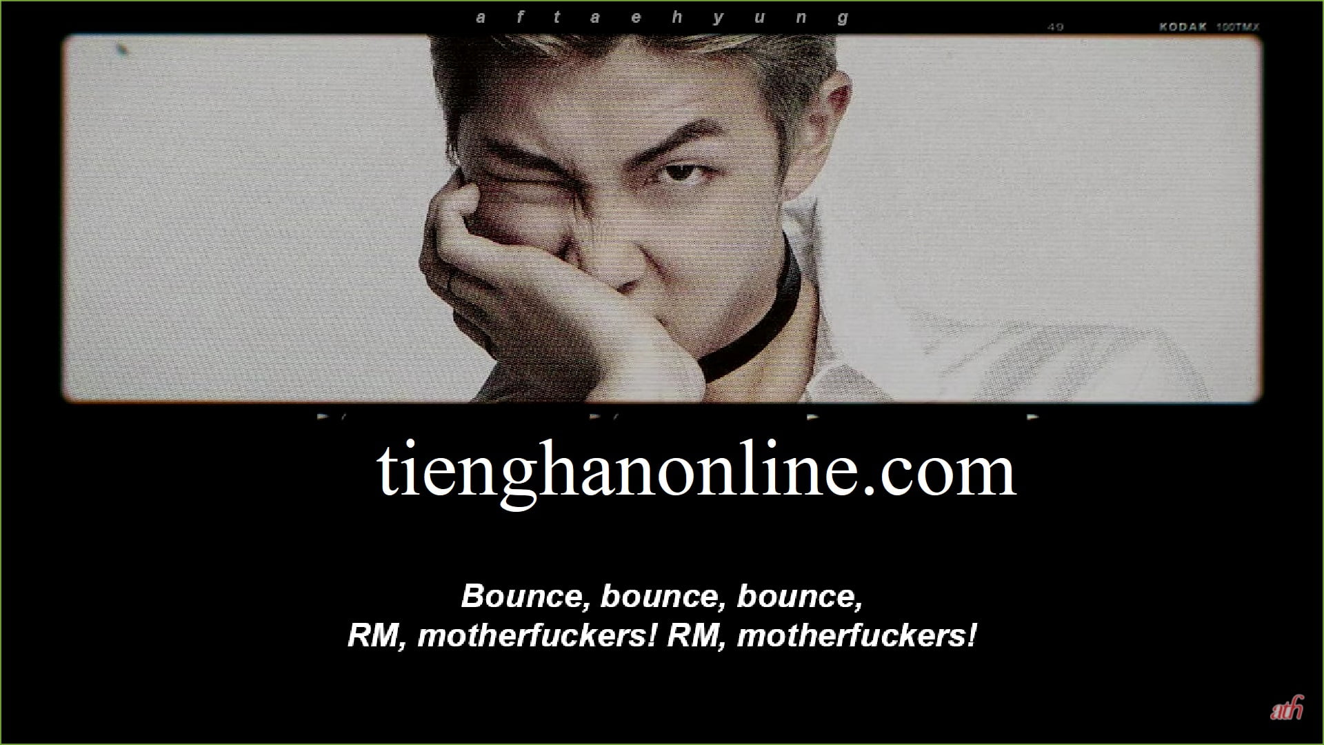 Lời bài hát Throw Away (버려) RM BTS Lyrics