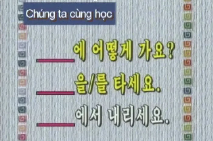 Cách mời người khác làm gì đó bằng Tiếng Hàn (Bài 29)