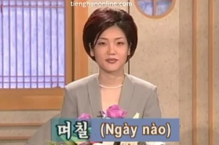 Cách nói ngày mấy tháng mấy trong Tiếng Hàn (Bài 31)